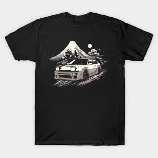 Pimped retro street race car T-Shirt